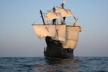 Replica of Magellan's only surviving ship